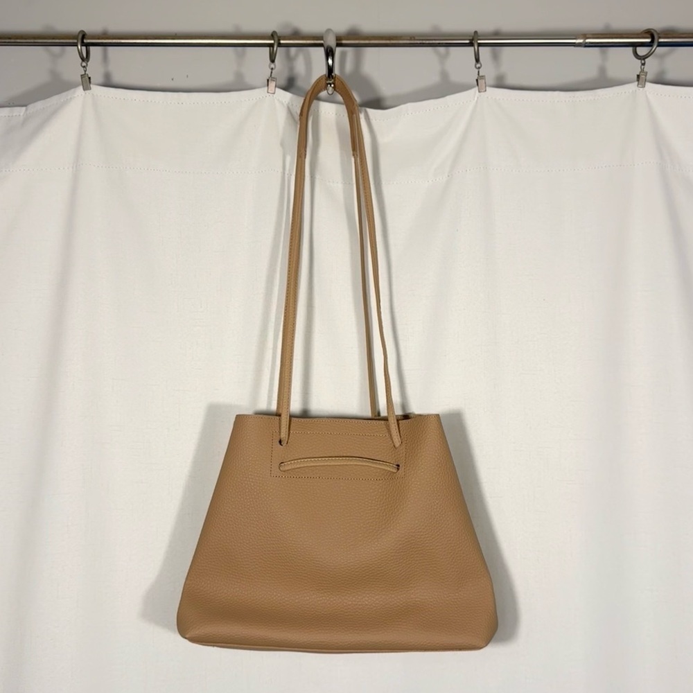 8 Other Reason Tan Vegan Leather Slouchy Bag - Picture 3 of 9